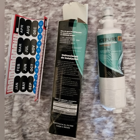 NIB IcePure Pro refrigerator water filter and air filter replacement - Picture 6 of 9